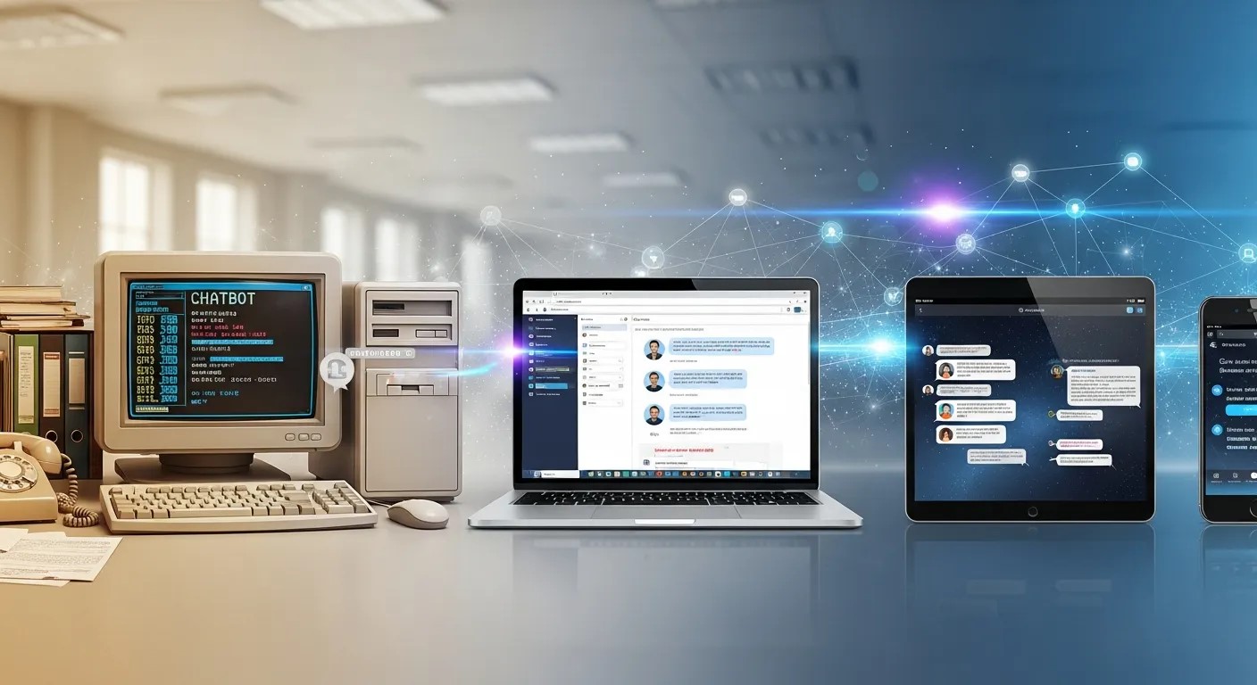 The Evolution of Chatbot Web Applications