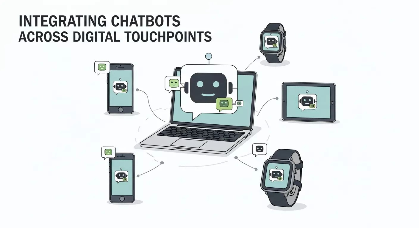Integrating Chatbots Across Digital Touchpoints