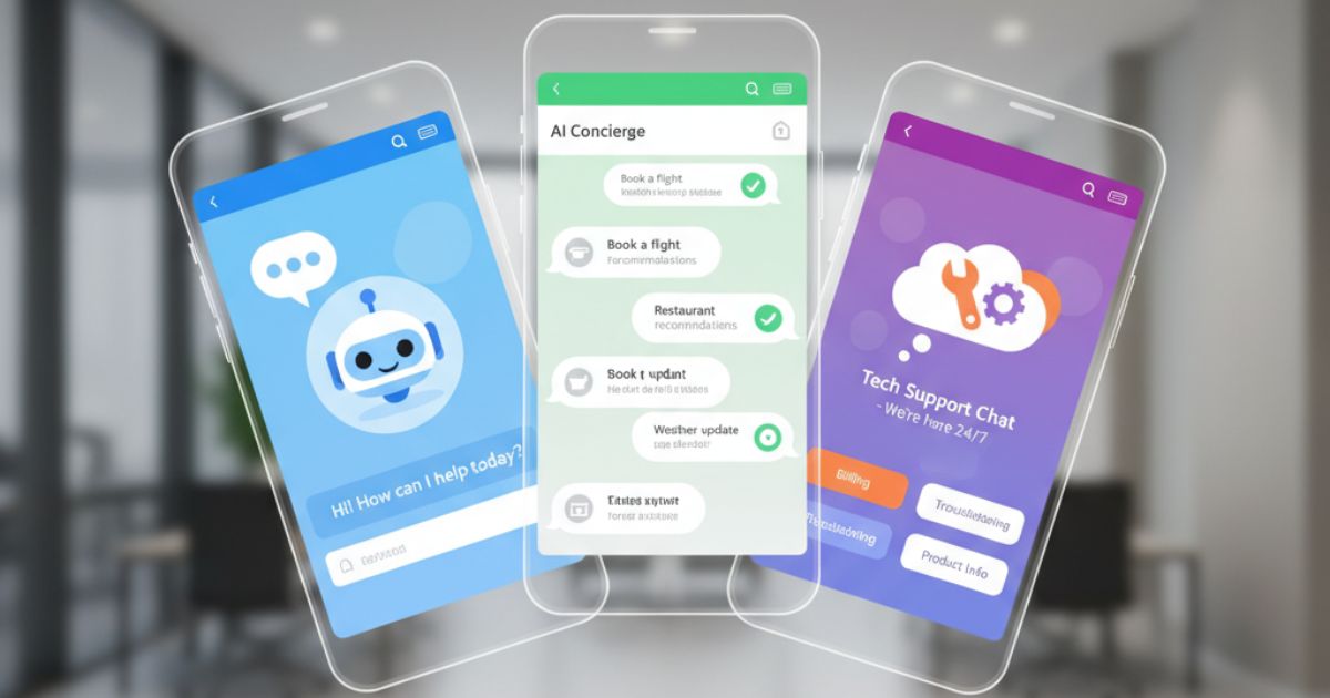 Mobile Chatbot Apps