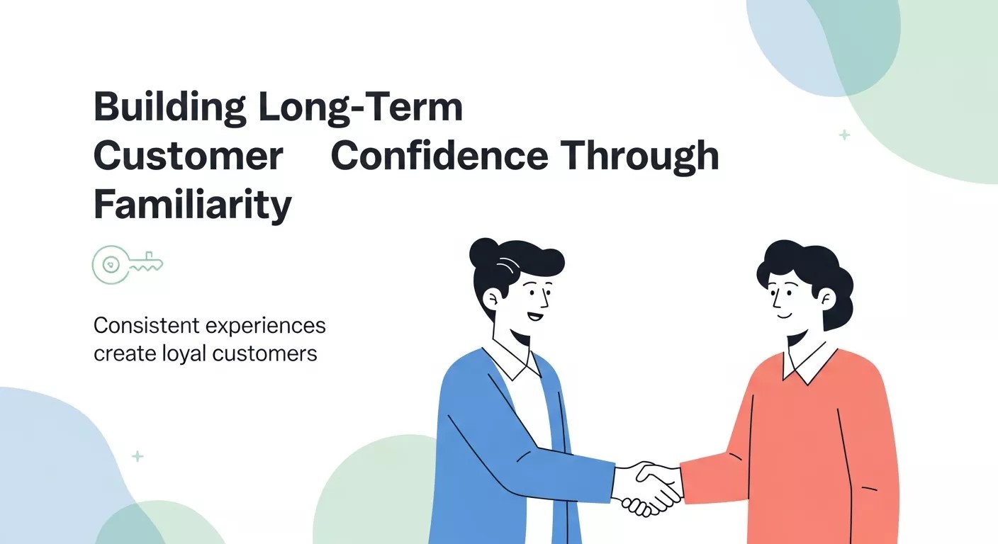Building Long-Term Customer Confidence Through Familiarity