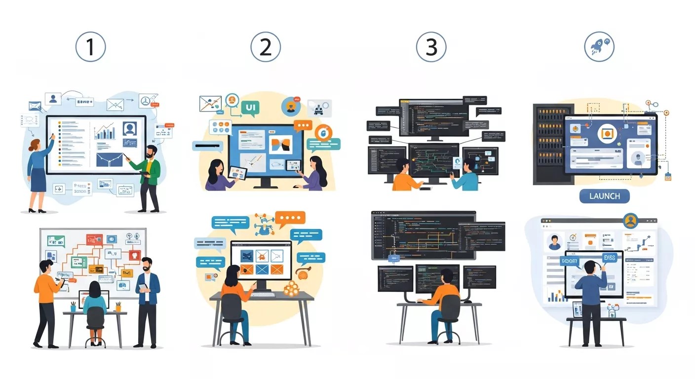 Development Process for the Bespoke Chatbots