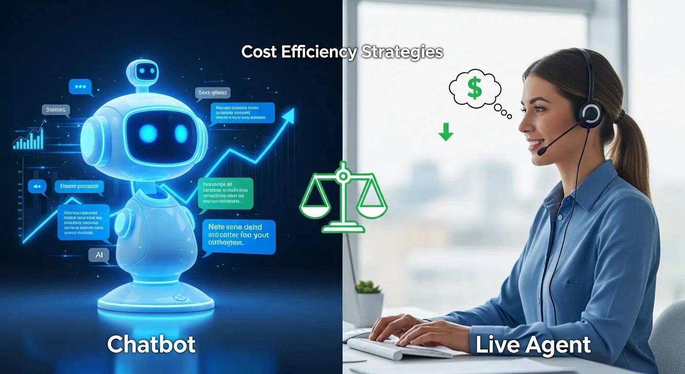 Advanced Cost-Efficiency Strategies: Chatbot vs Live Agents
