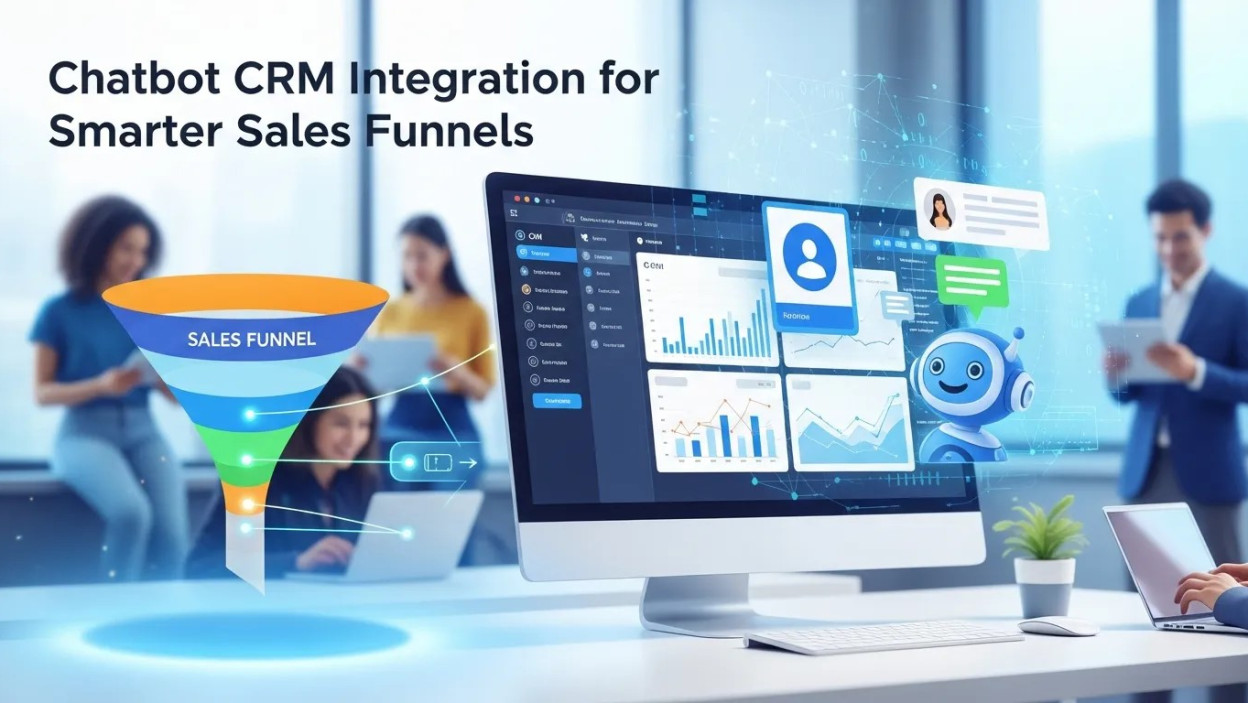 Chatbot CRM Integration for Smarter Sales Funnels