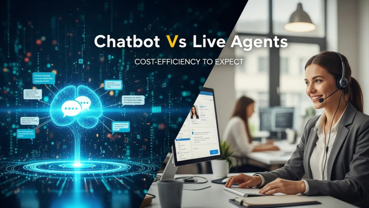 Chatbot vs Live Agents: Cost-Efficiency to Expect