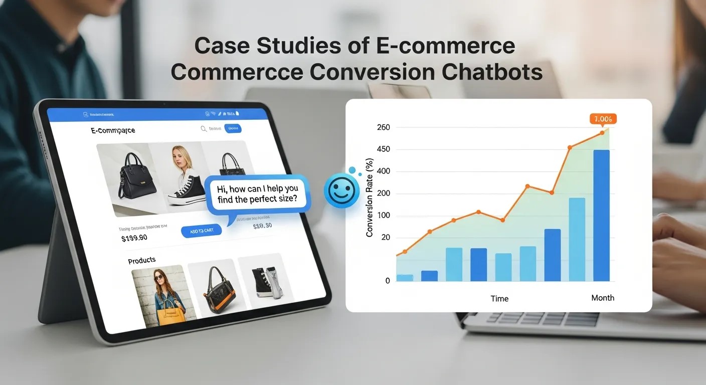 Case Studies of E-commerce Conversion Chatbots