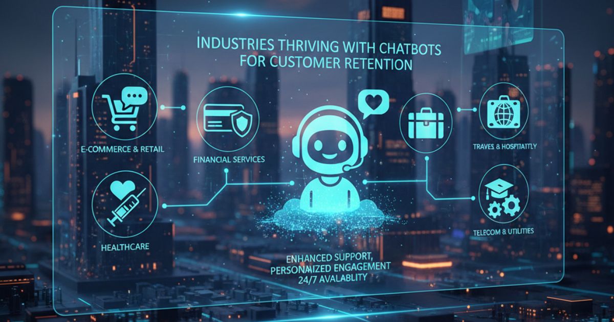 Industries Benefiting from Chatbots for Customer Retention