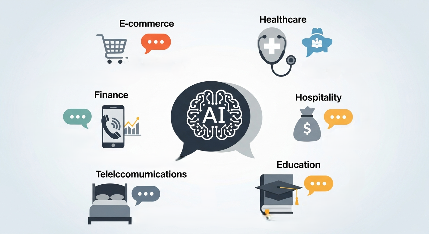 Industry-Specific Use Cases of AI Chatbots for Retention