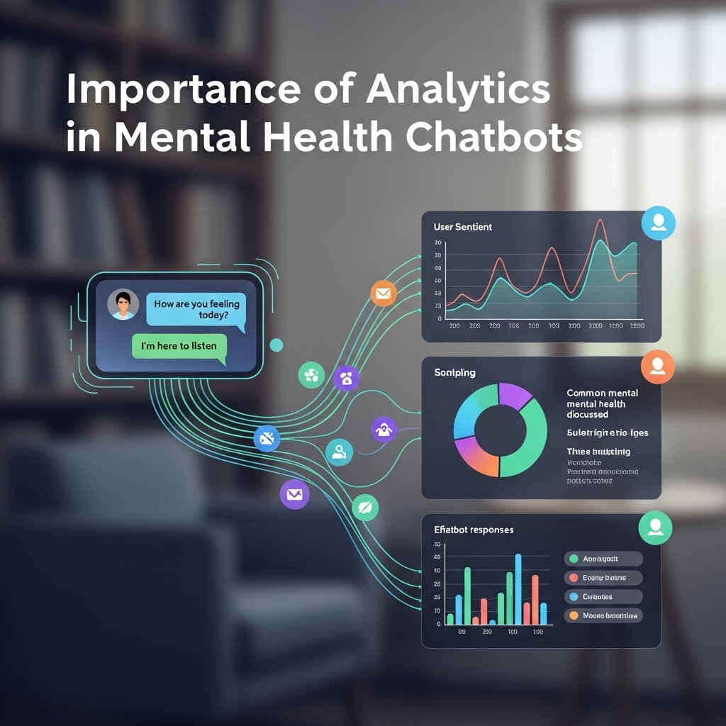 Analytics in Mental Health Chatbots 