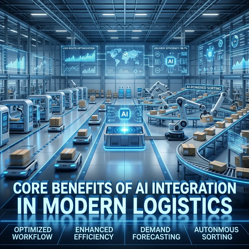 Core Benefits of AI Integration in Modern Logistics