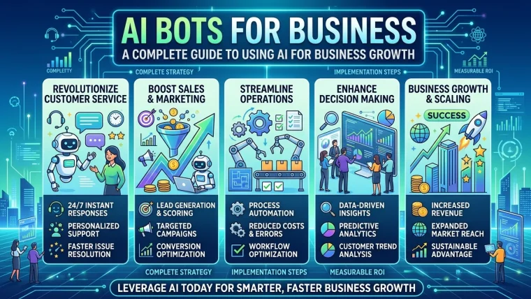 AI Bots for Business A Complete Guide to Using AI for Business Growth